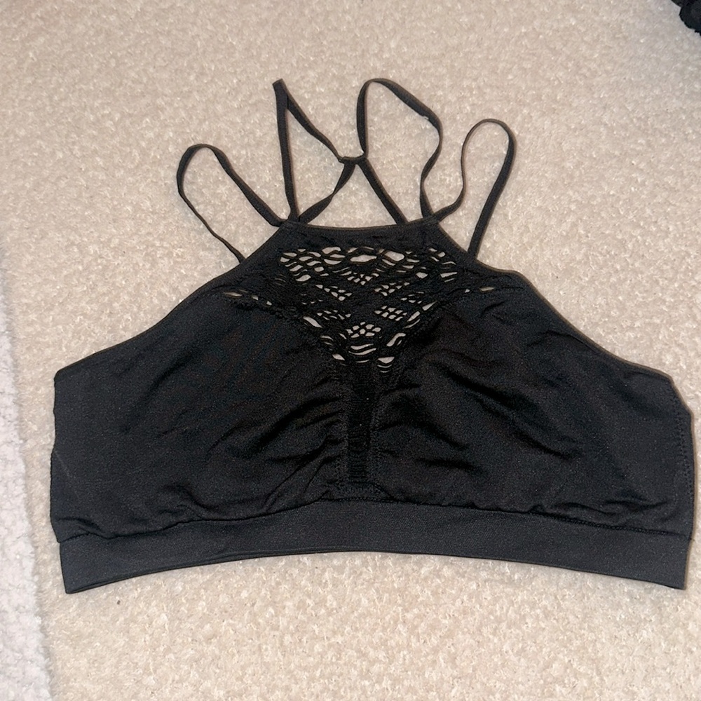 Victoria secret black sports bra medium